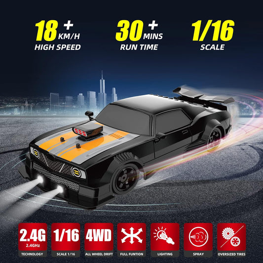 2.4GHz 4WD RC Drift Car – High Speed